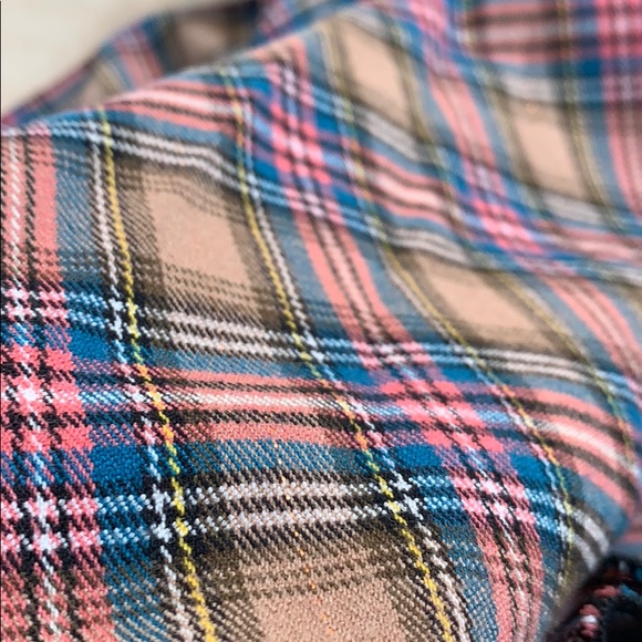 Plaid High/Low Skirt - Picture 8 of 8